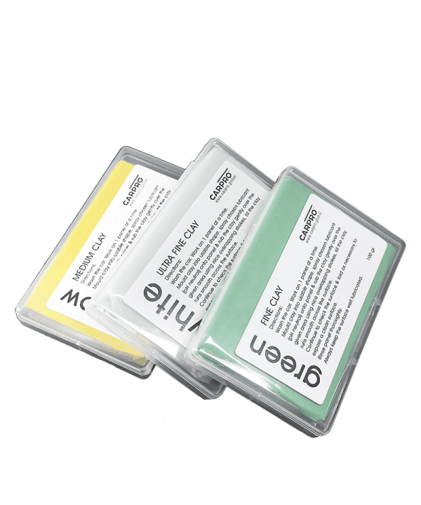 Plastelíny CarPro Clay set 3x100g