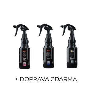 Sada pre kompletnú starostlivosť o kolesá (Čistič diskov + sealant + dressing na pneu)