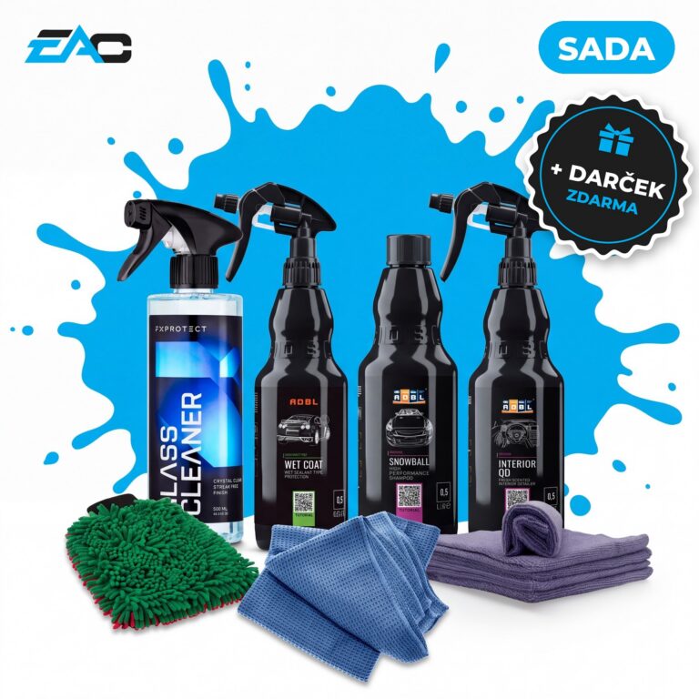 Sada Začínam pre prvé umytie auta + darček zdarma